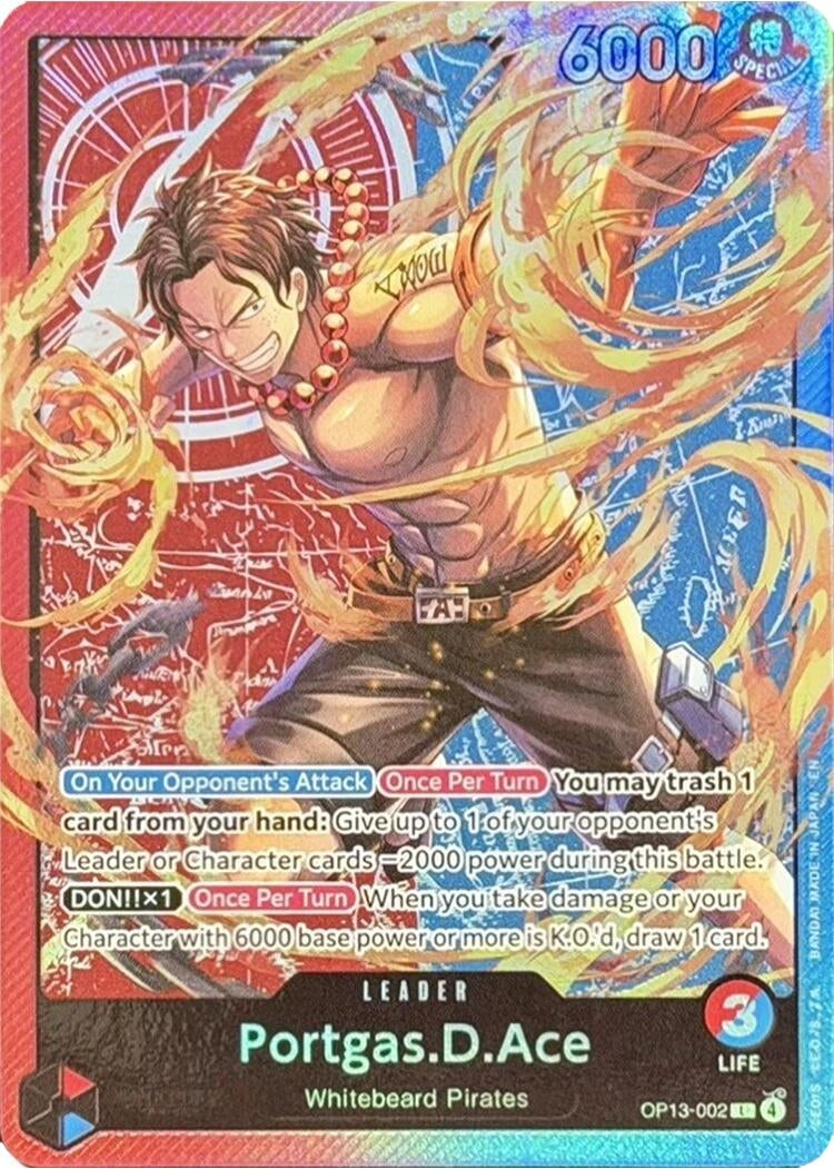 Image for Portgas.D.Ace (Sound Loader Ace and Sabo Edition 2026) (OP13-002) (OP-PR) - One Piece Card Game