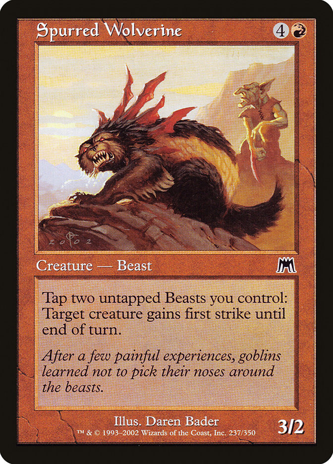 Wolverine Éperonné [Onslaught]