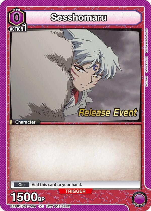 Image for Sesshomaru (004) (UEPR/IYS-1-004) (UE23BT_RE) - Union Arena