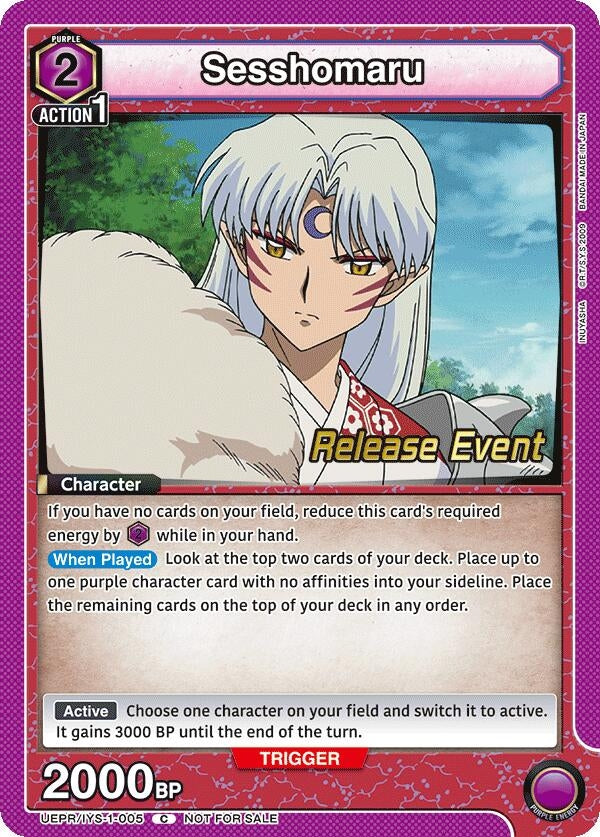 Image for Sesshomaru (005) (UEPR/IYS-1-005) (UE23BT_RE) - Union Arena