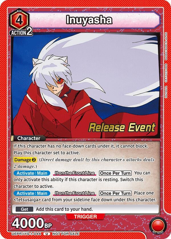 Image for Inuyasha (044) (UEPR/IYS-1-044) (UE23BT_RE) - Union Arena