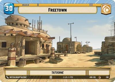 Image for Freetown (Acrylic) (P26) - Star Wars: Unlimited