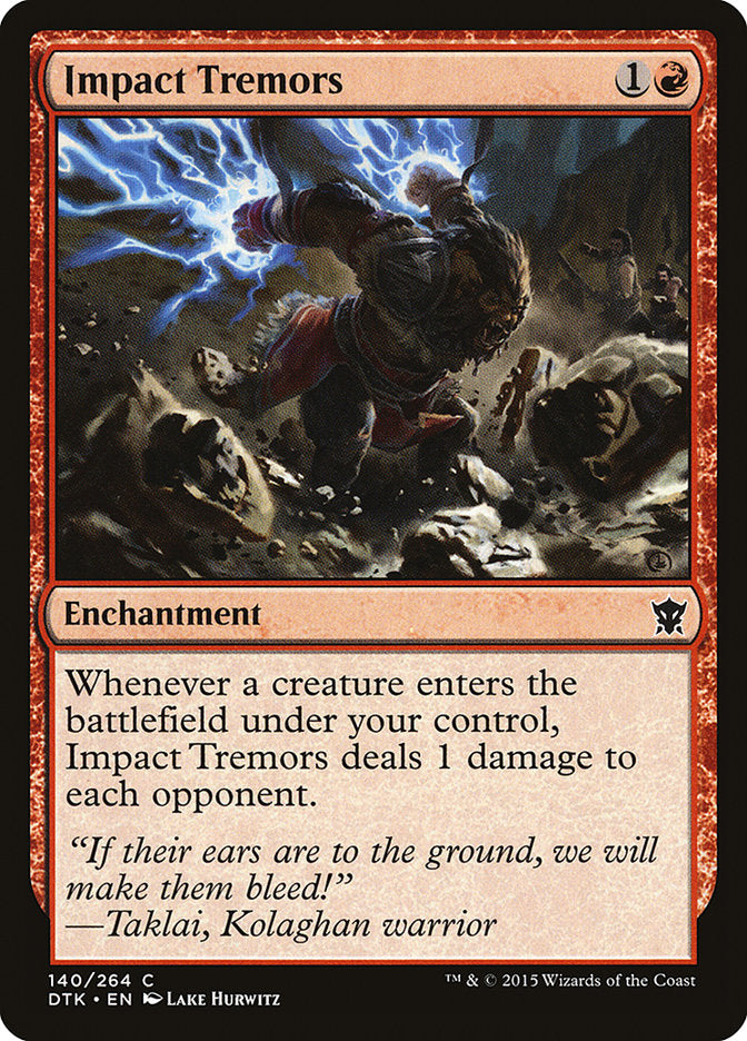 Tremblements d'impact [Dragons de Tarkir]