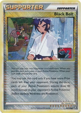Cinturón Negro (85/102) (Promo de Liga) [HeartGold & SoulSilver: Triunfante]