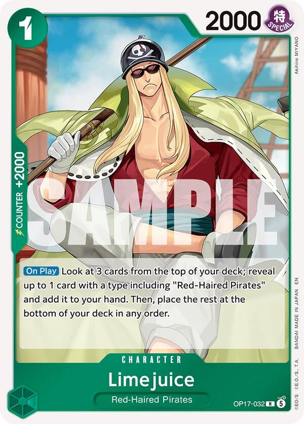 Image for Limejuice (OP17-032) (OP17) - One Piece Card Game