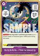 Image for Wo Ro Ro Ro Ro... I Think I've Sobered Up (OP17-076) (OP17) - One Piece Card Game