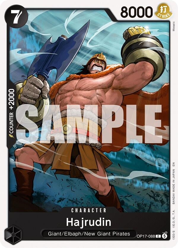 Image for Hajrudin (OP17-088) (OP17) - One Piece Card Game