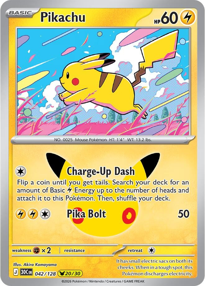 Image for Pikachu (30C) - Pokemon