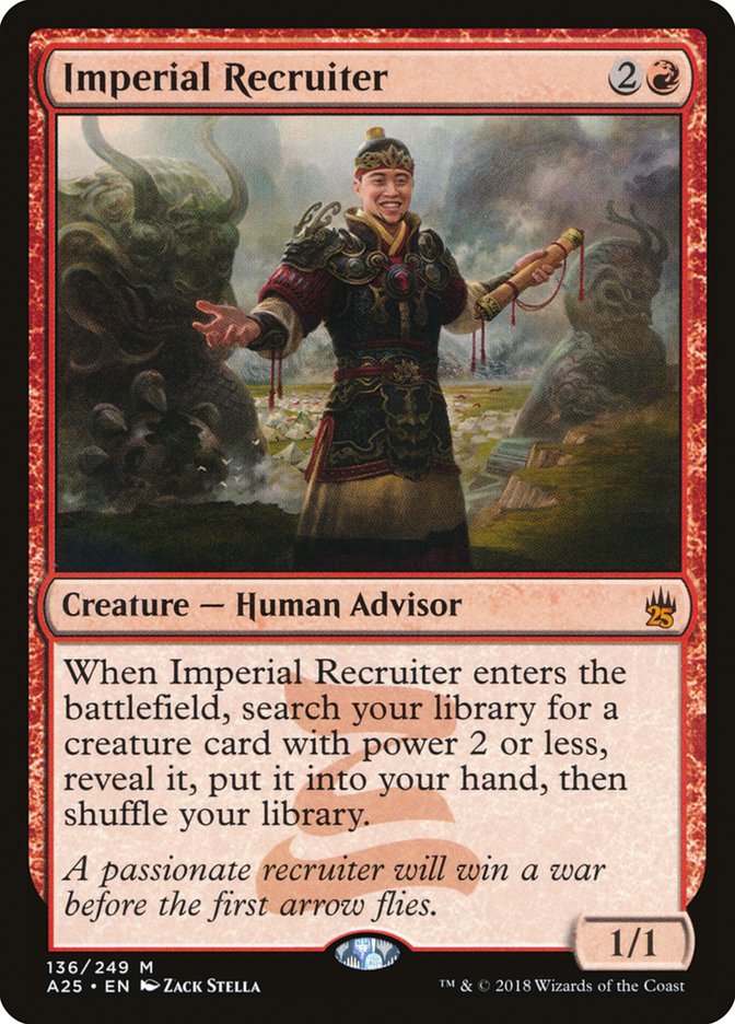 Recruteur impérial [Masters 25]