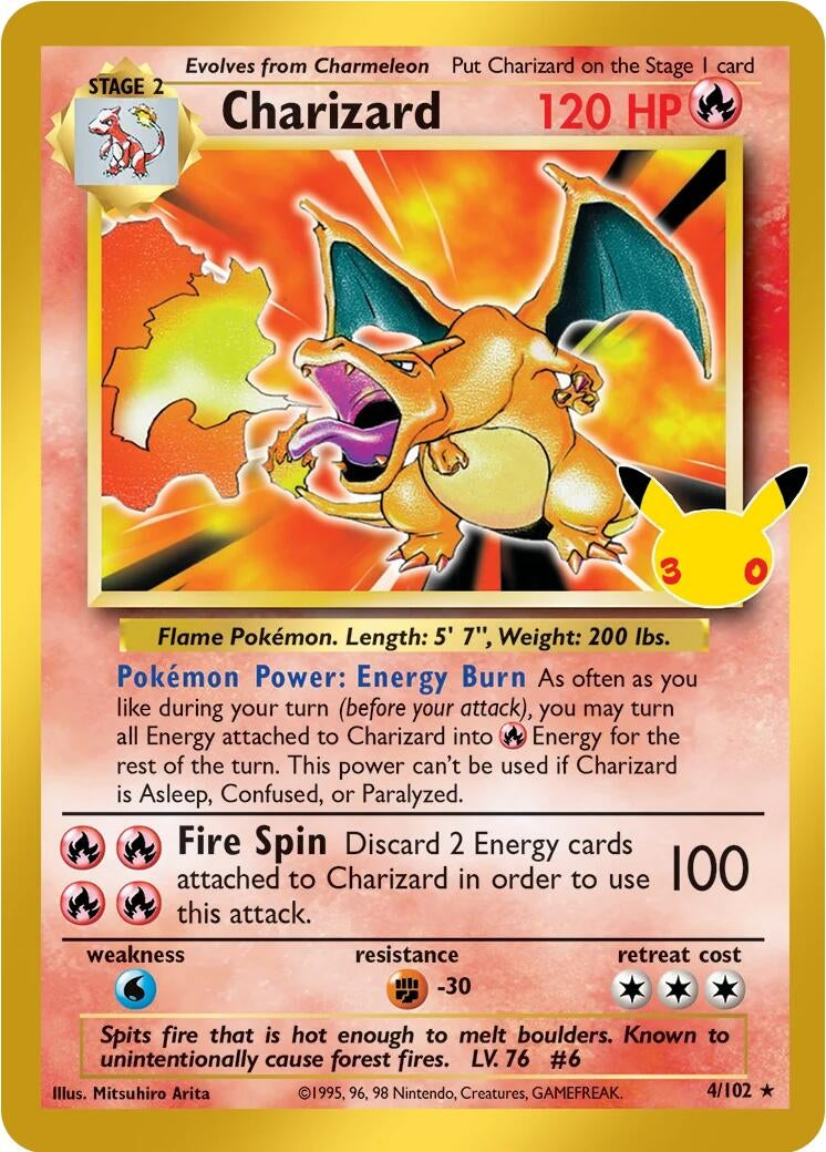 Image for Charizard (4/102) (30C) - Pokemon
