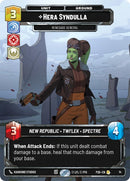 Image for Hera Syndulla -  Renegade General (14) (P26) - Star Wars: Unlimited