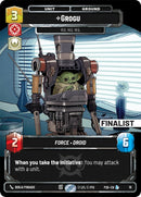 Image for Grogu -  Yes. Yes. Yes. (Finalist) (16) (P26) - Star Wars: Unlimited