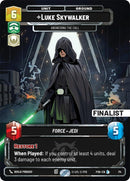 Image for Luke Skywalker -  Answering the Call (Finalist) (22) (P26) - Star Wars: Unlimited