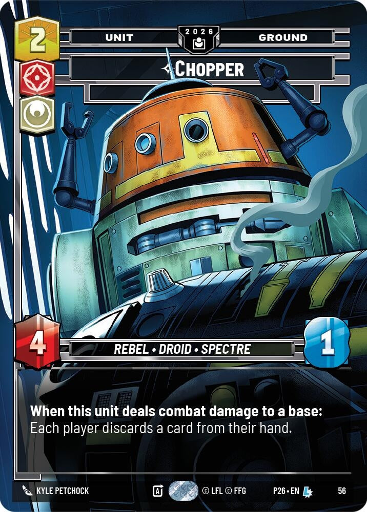 Image for Chopper - War Hero (56) (P26) - Star Wars: Unlimited