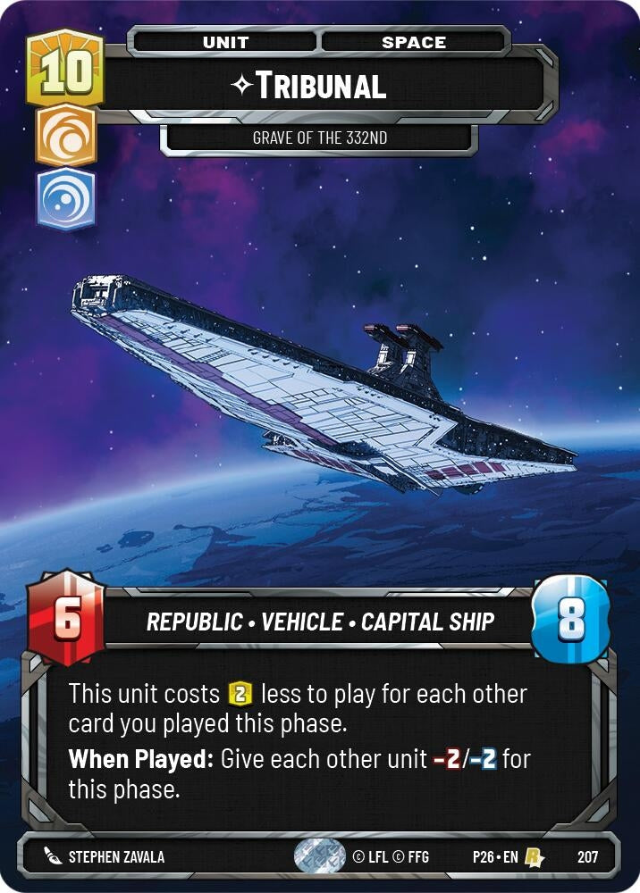 Image for Tribunal - Grave of the 332nd (207) (P26) - Star Wars: Unlimited