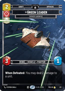 Image for Green Leader - Crynyd's Sacrifice (231) (P26) - Star Wars: Unlimited