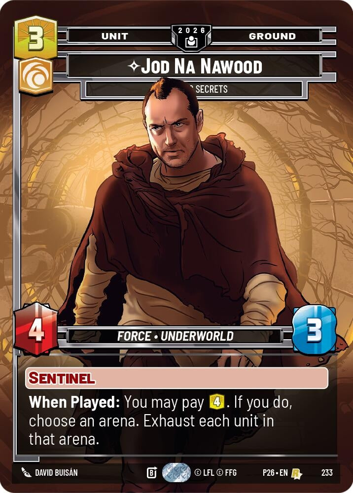 Image for Jod Na Nawood - Keeping Secrets (233) (P26) - Star Wars: Unlimited