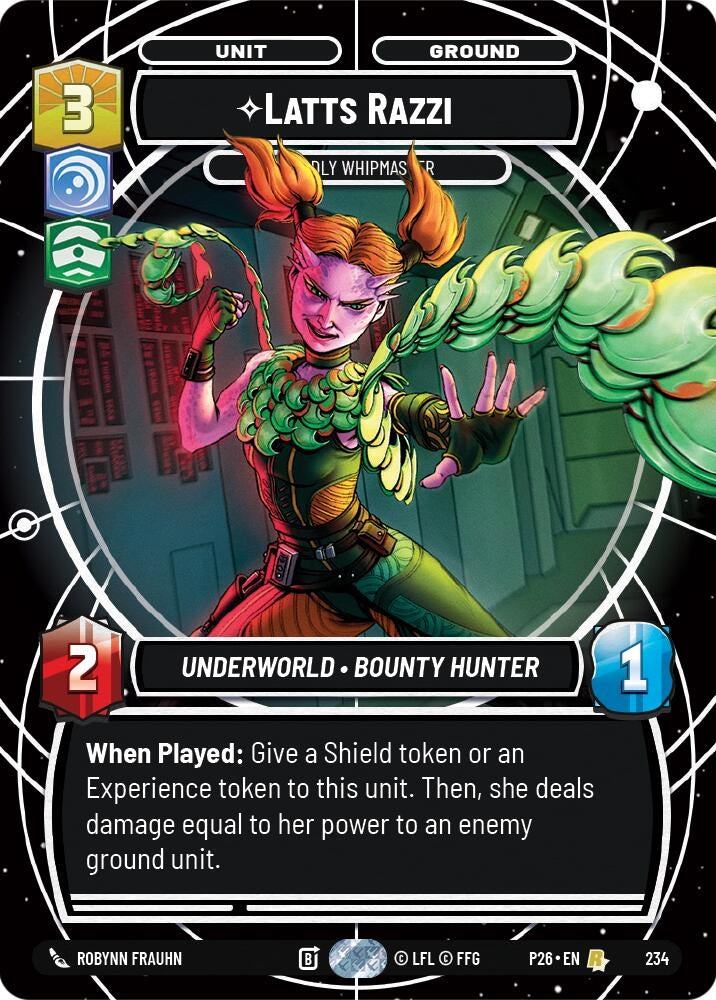 Image for Latts Razzi - Deadly Whipmaster (234) (P26) - Star Wars: Unlimited