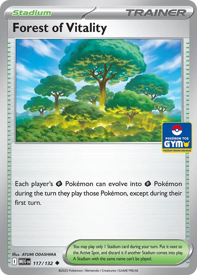 Image for Forest of Vitality - 117/132 (GYM) (117/132) (SEA) - Pokemon