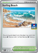 Image for Surfing Beach - 129/132 (GYM) (129/132) (SEA) - Pokemon