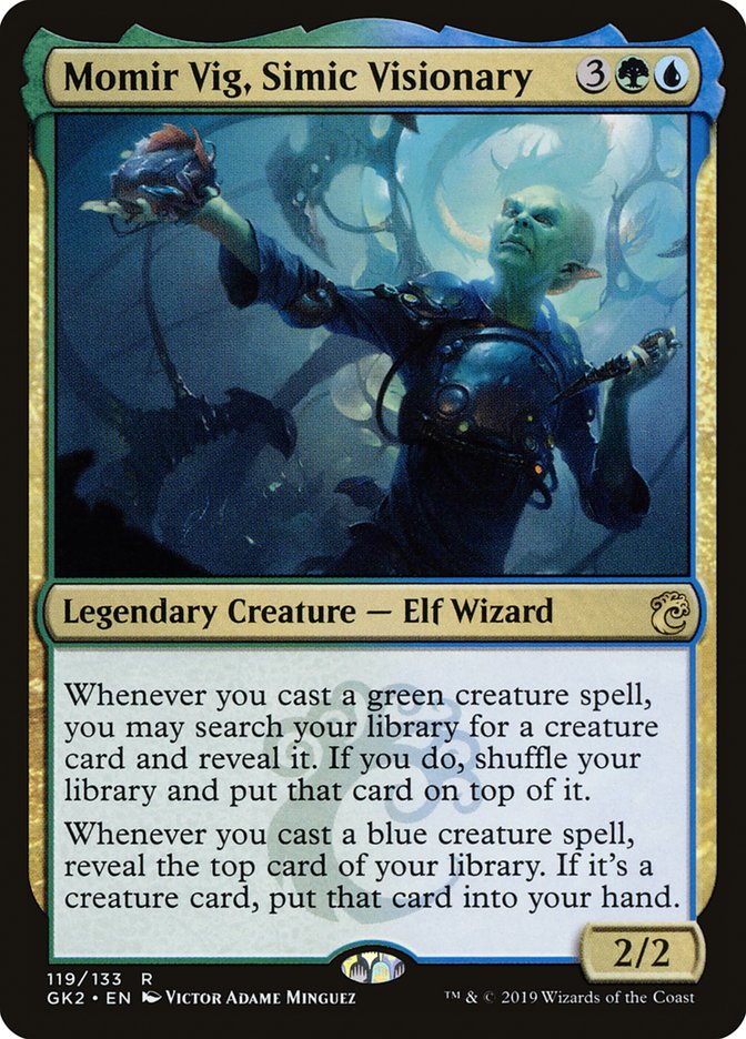 Momir Vig, visionnaire simic [Kit de guilde Allégeance de Ravnica]