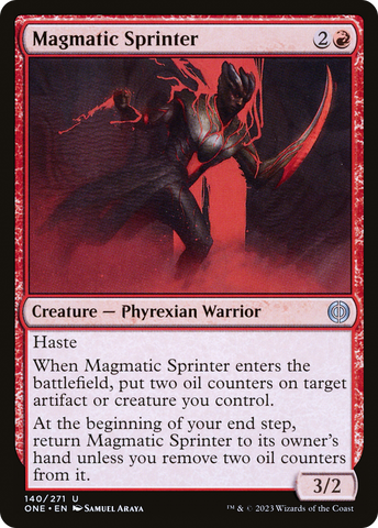 Sprinteur magmatique [Phyrexia : Tous seront un]