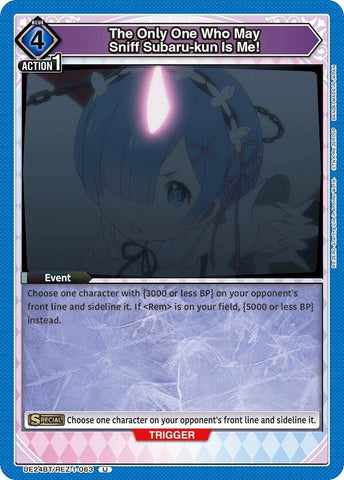 Image for The Only One Who May Sniff Subaru-kun Is Me! (UE24BT/REZ-1-063) (UE24BT) - Union Arena