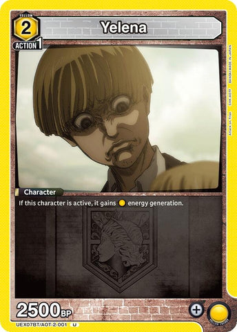 Image for Yelena (UEX07BT/AOT-2-001) (UEX07BT) - Union Arena