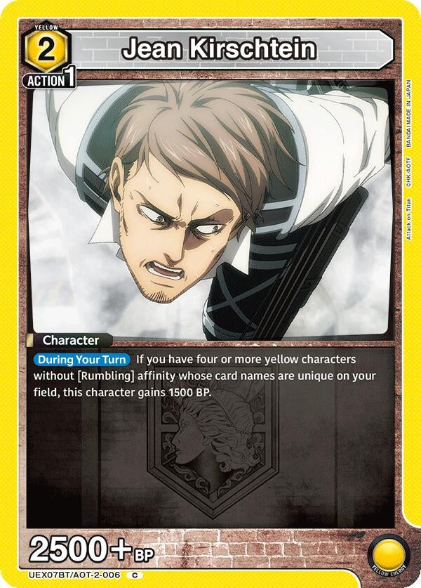 Image for Jean Kirschtein (006) (UEX07BT/AOT-2-006) (UEX07BT) - Union Arena