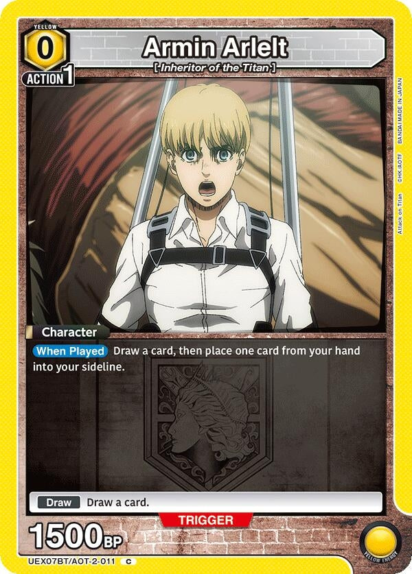 Image for Armin Arlelt (011) (UEX07BT/AOT-2-011) (UEX07BT) - Union Arena
