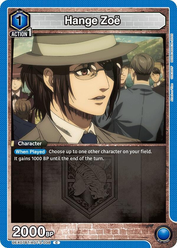 Image for Hange Zoe (038) (UEX07BT/AOT-2-038) (UEX07BT) - Union Arena