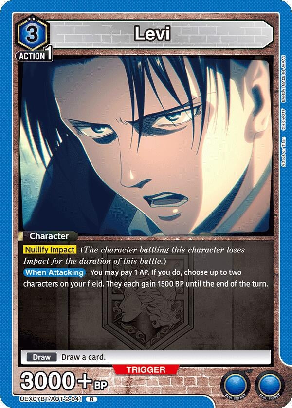 Image for Levi (041) (UEX07BT/AOT-2-041) (UEX07BT) - Union Arena