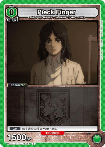Image for Pieck Finger (054) (UEX07BT/AOT-2-054) (UEX07BT) - Union Arena
