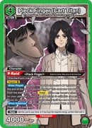 Image for Pieck Finger (Cart Titan) (UEX07BT/AOT-2-056) (UEX07BT) - Union Arena