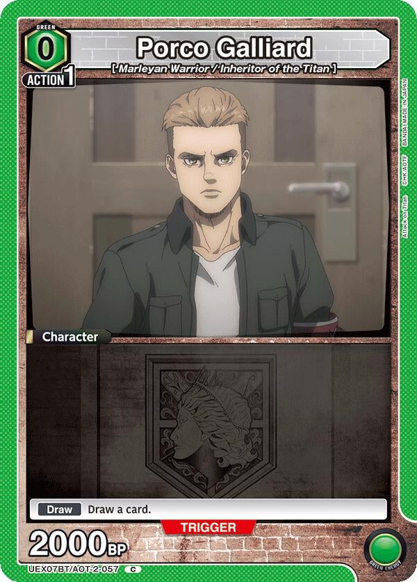 Image for Porco Galliard (UEX07BT/AOT-2-057) (UEX07BT) - Union Arena