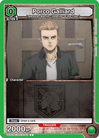 Image for Porco Galliard (UEX07BT/AOT-2-057) (UEX07BT) - Union Arena