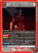 Image for Armin Arlelt (Colossal Titan) (069) (UEX07BT/AOT-2-069) (UEX07BT) - Union Arena