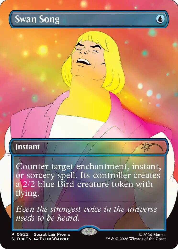 Image for Swan Song (0922) (922) (SLD) - Magic: The Gathering