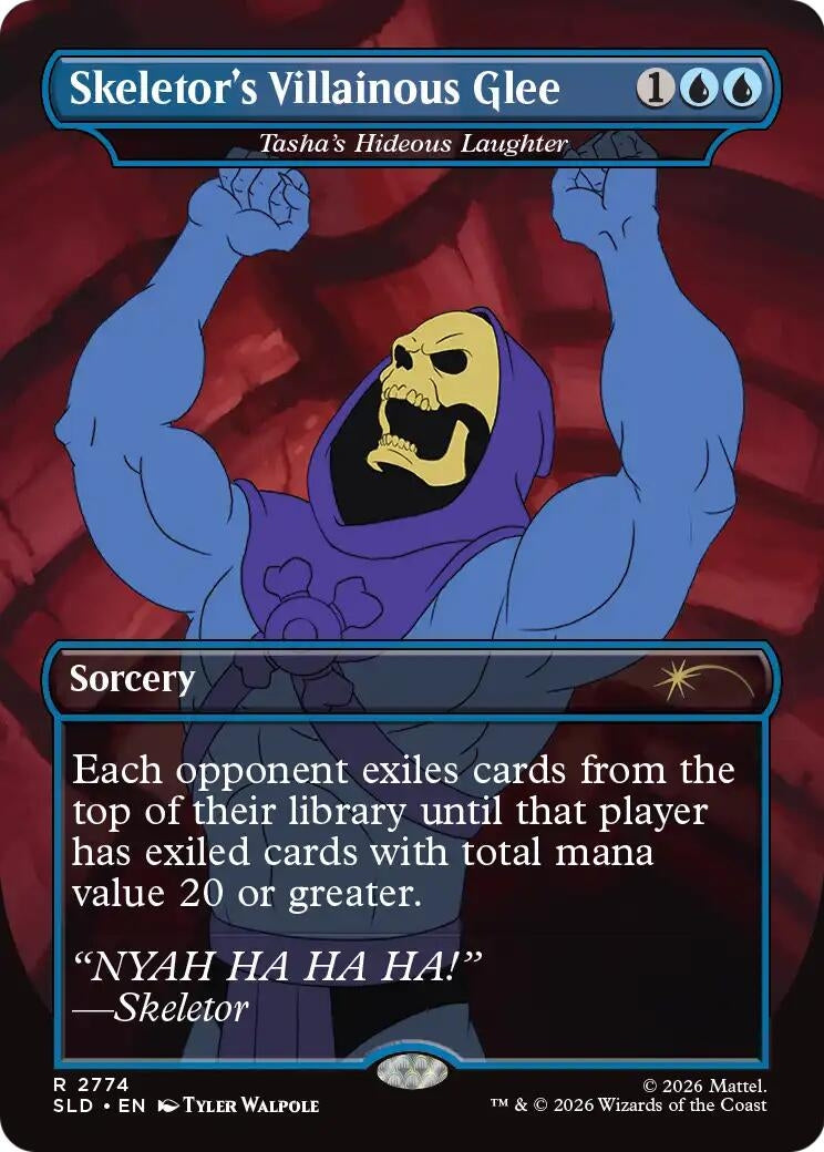 Image for Skeletor's Villainous Glee - Tasha's Hideous Laughter (2774) (SLD) - Magic: The Gathering