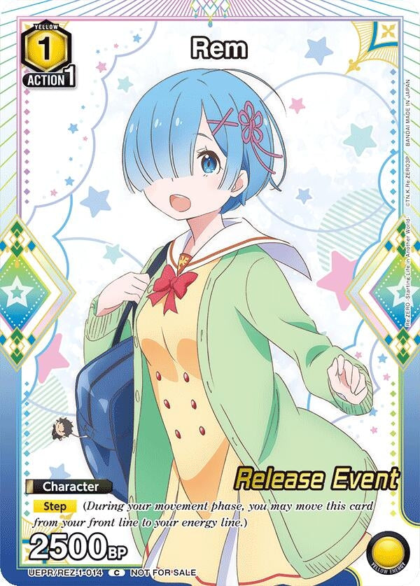Image for Rem (014) (Release Event Participation) (UEPR/REZ-1-014) (UE24BT_RE) - Union Arena