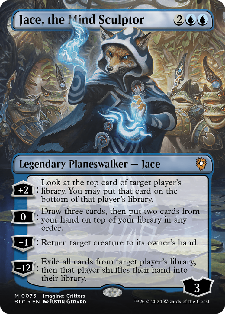 Jace, le sculpteur de l'esprit (Sans bordures) [Commander Bloomburrow]