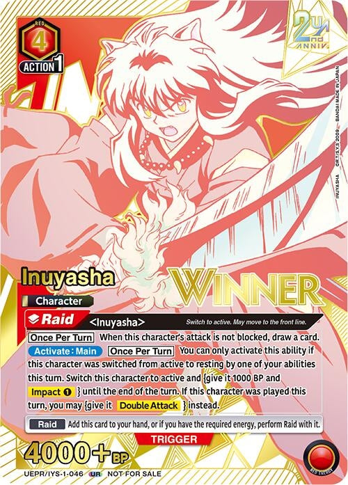 Image for Inuyasha (046) (Winner) (UEPR/IYS-1-046) (UEPR) - Union Arena