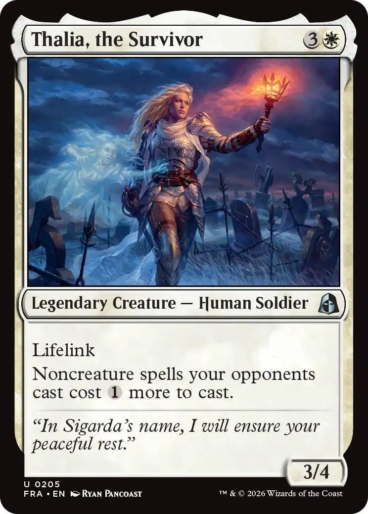 Image for Thalia, the Survivor (205) (FRA) - Magic: The Gathering