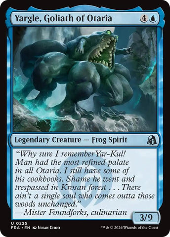 Image for Yargle, Goliath of Otaria (225) (FRA) - Magic: The Gathering