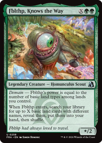 Image for Fblthp, Knows the Way (258) (FRA) - Magic: The Gathering