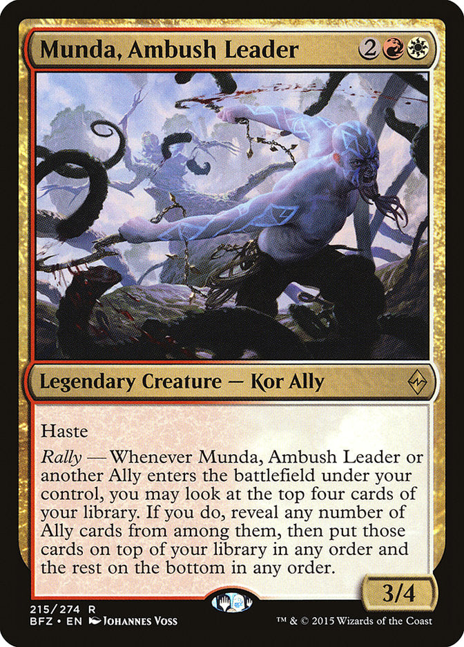 Munda, chef d'embuscade [Bataille de Zendikar]