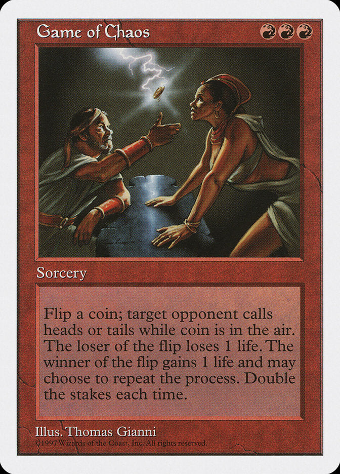 Jeu de Chaos [Cinquième Édition]