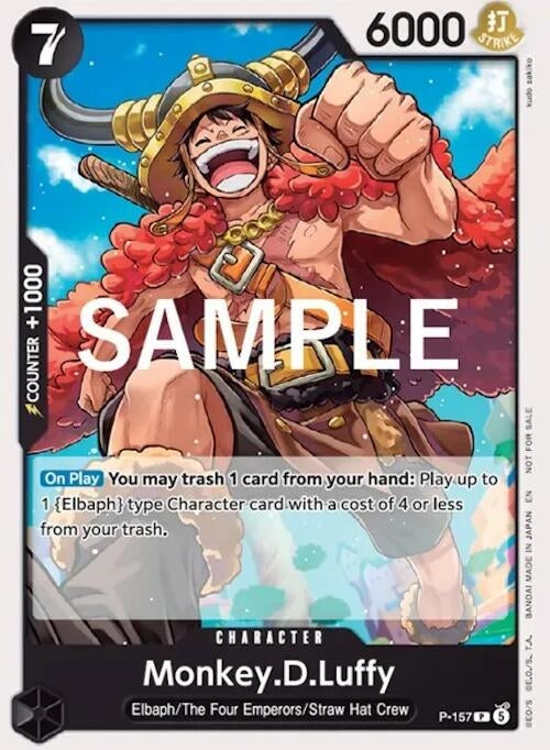 Image for Monkey.D.Luffy (Pirates Party 2026 Vol. 3) (P-157) (OP-PR) - One Piece Card Game