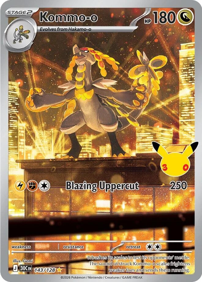 Image for Kommo-o (143/128) (30C) - Pokemon