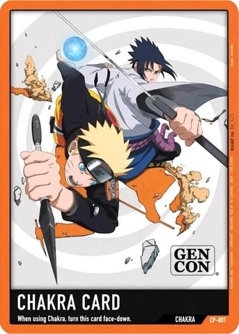 Image for Chakra Card (Gen Con) (CP-001) - Naruto Card Game